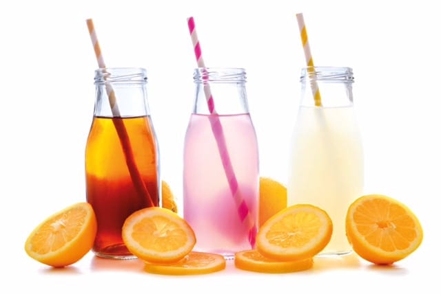 beverages enriched with natural magnesium citrate
