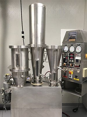 Glatt GPCG-1 Fluid Bed Processor with top spray, Wurster and rotor inserts