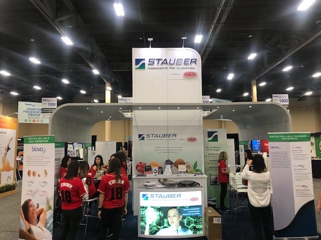 STAUBER Booth at Supply Side West 2018