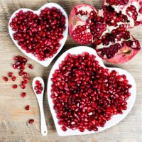 pomagranate seeds heart disease